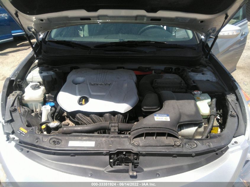 2013 HYUNDAI SONATA HYBRID KMHEC4A48DA086207
