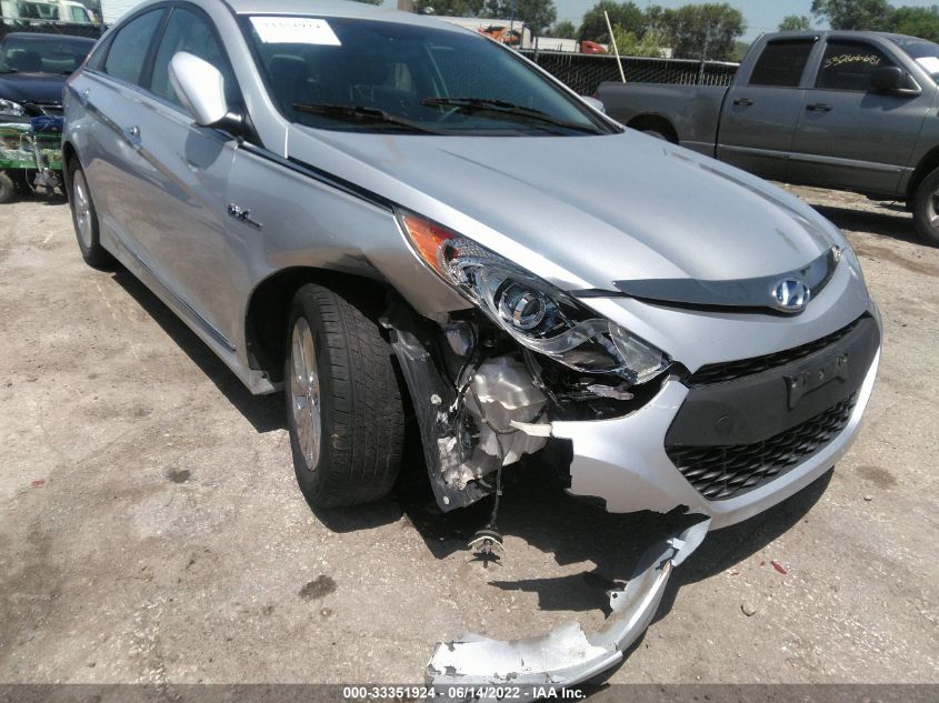 2013 HYUNDAI SONATA HYBRID KMHEC4A48DA086207