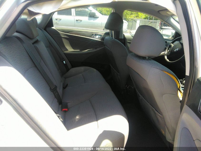 2013 HYUNDAI SONATA HYBRID KMHEC4A48DA086207