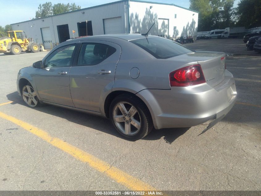 2013 DODGE AVENGER SE 1C3CDZAB2DN625549