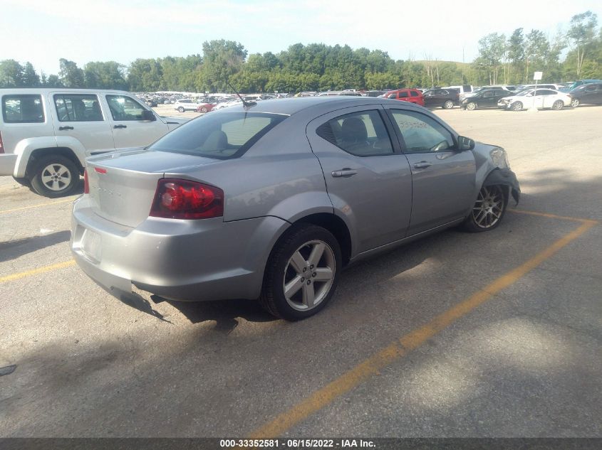 2013 DODGE AVENGER SE 1C3CDZAB2DN625549