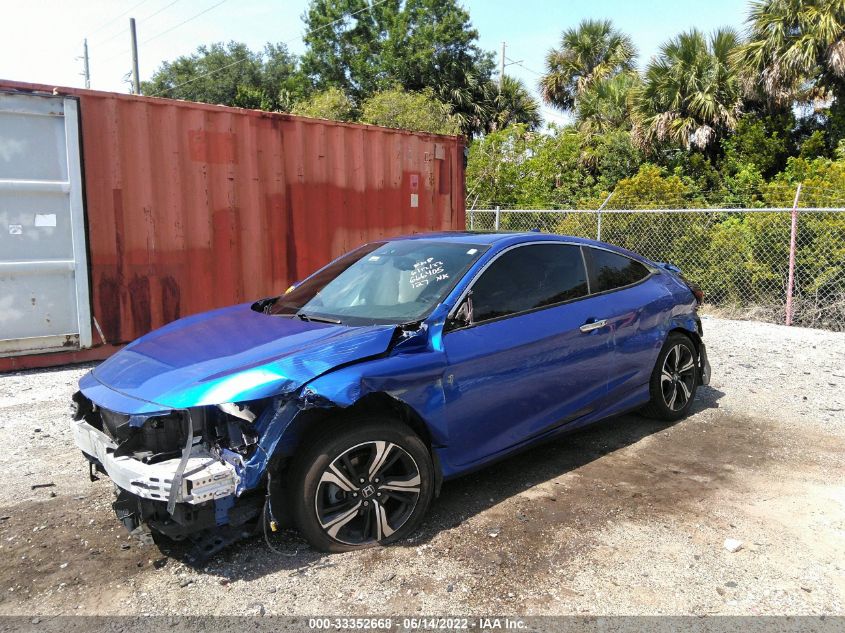 2016 HONDA CIVIC COUPE TOURING 2HGFC3B93GH350485