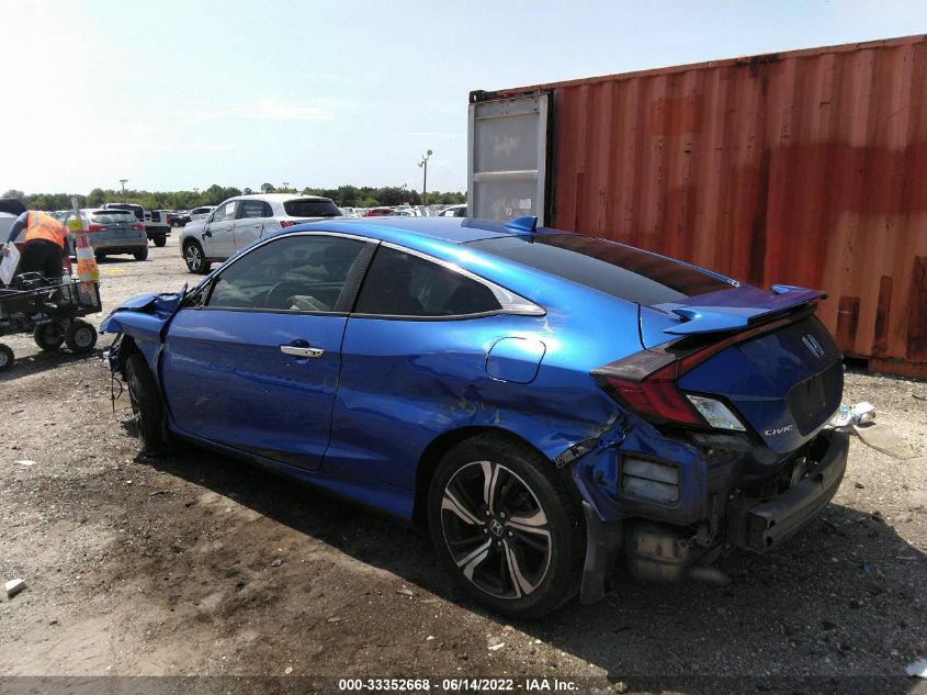 2016 HONDA CIVIC COUPE TOURING 2HGFC3B93GH350485