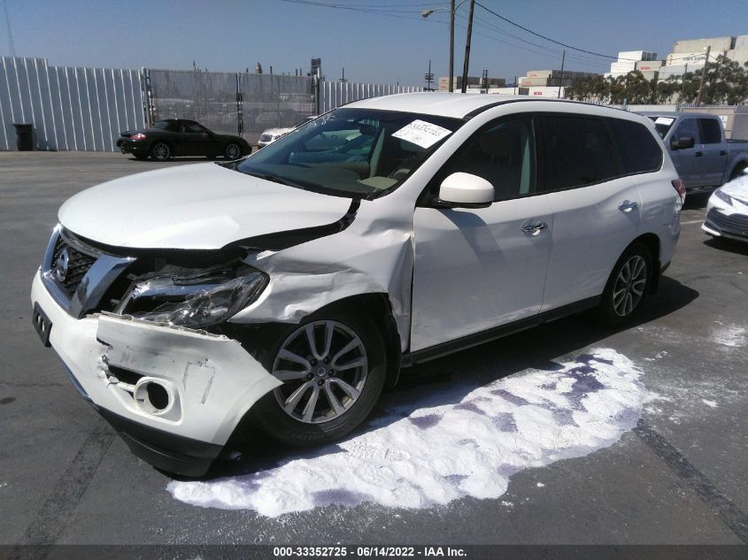 2014 NISSAN PATHFINDER S 5N1AR2MNXEC656428