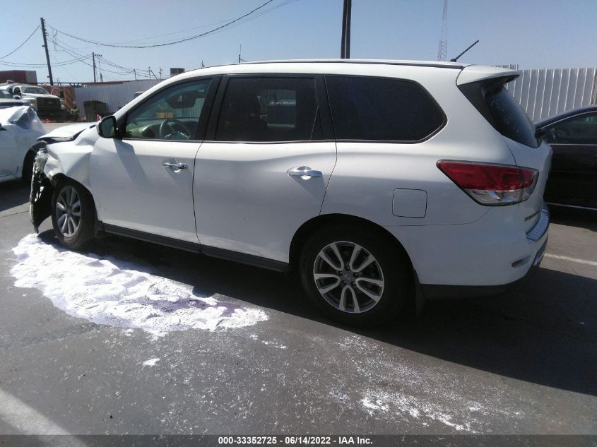 2014 NISSAN PATHFINDER S 5N1AR2MNXEC656428