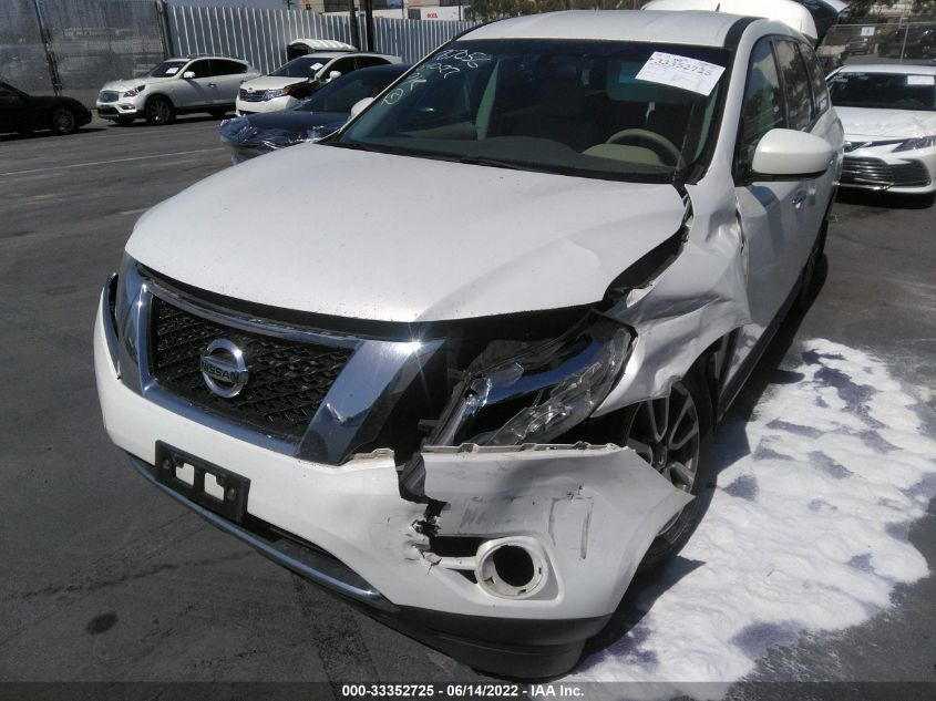 2014 NISSAN PATHFINDER S 5N1AR2MNXEC656428