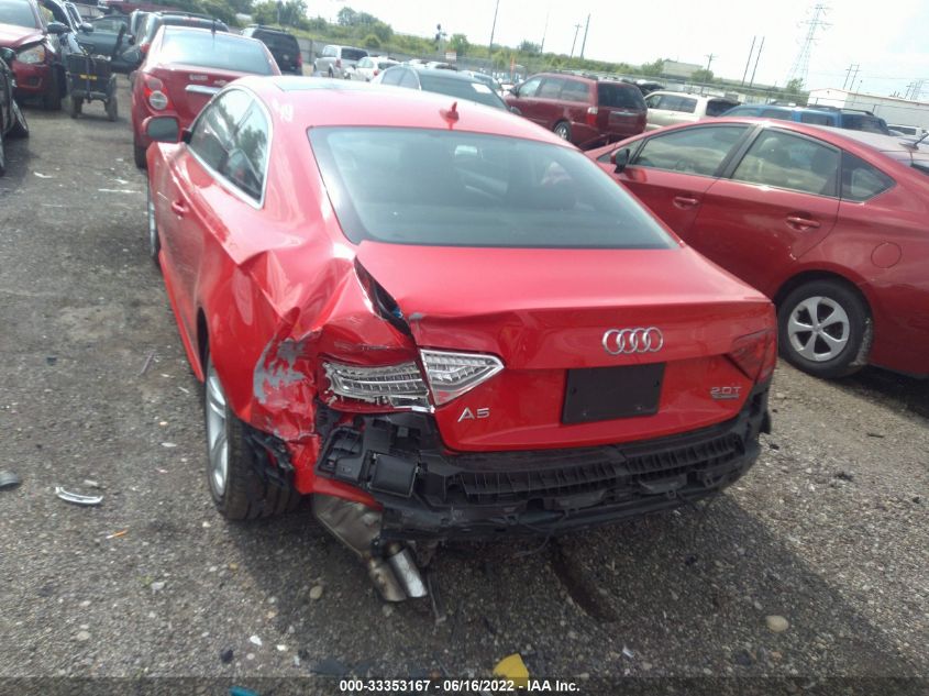 2016 AUDI A5 PREMIUM PLUS WAUM2AFR0GA022119
