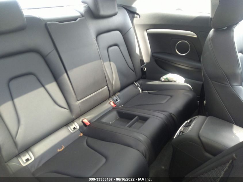 2016 AUDI A5 PREMIUM PLUS WAUM2AFR0GA022119