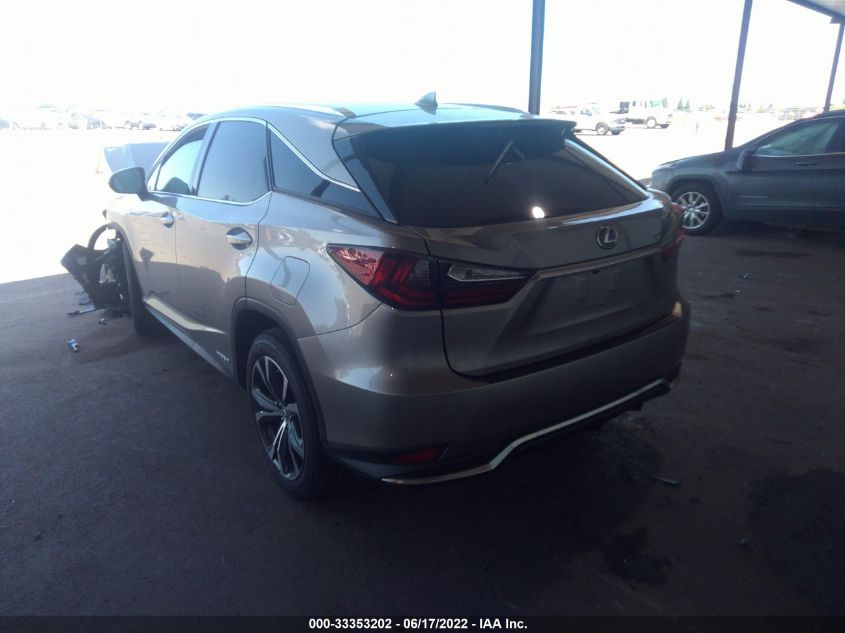 2022 LEXUS RX RX 450H 2T2HGMDA0NC075279