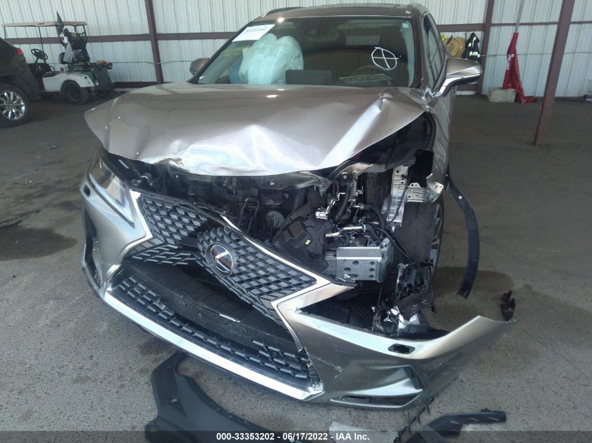 2022 LEXUS RX RX 450H 2T2HGMDA0NC075279