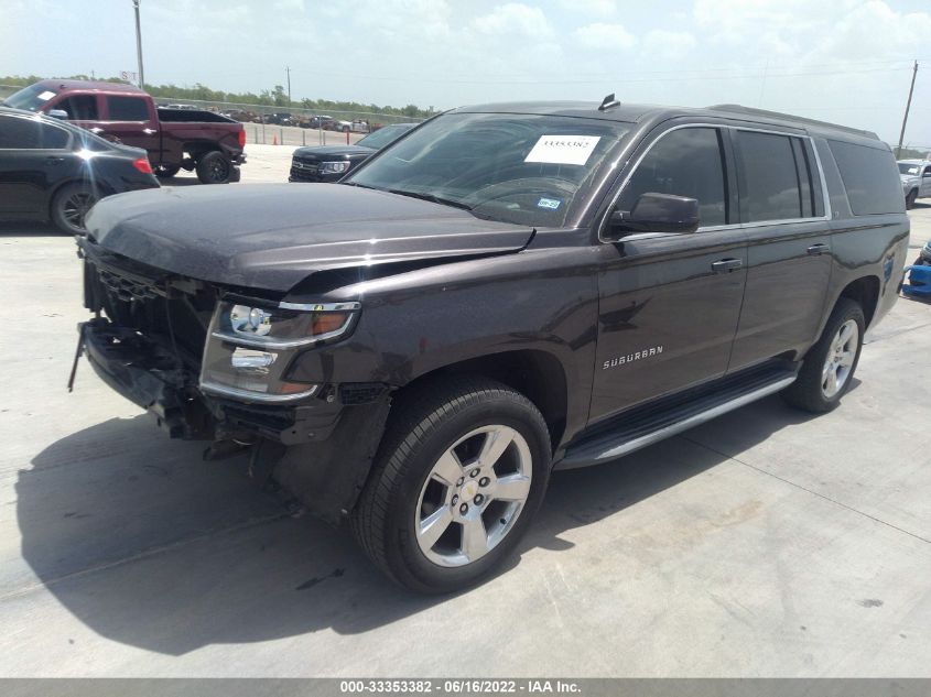 2015 CHEVROLET SUBURBAN LT 1GNSCJKC1FR144956