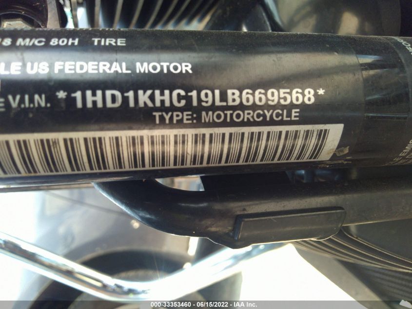 2020 HARLEY-DAVIDSON FLTRX 1HD1KHC19LB669568