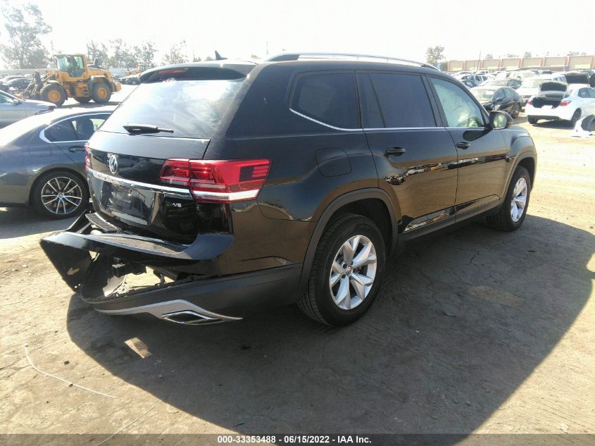 2019 VOLKSWAGEN ATLAS 3.6L V6 SE 1V2DR2CA3KC574177