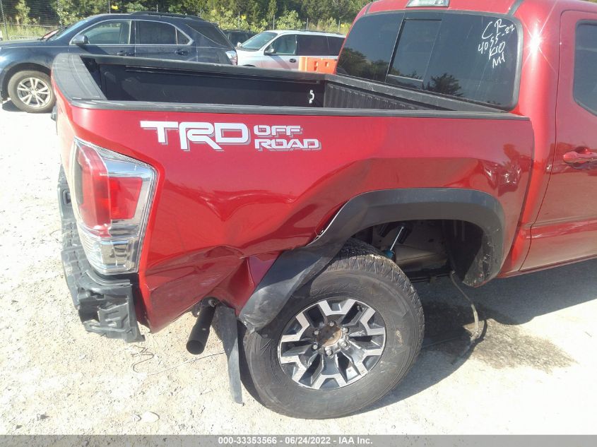 2021 TOYOTA TACOMA 2WD SR5/TRD SPORT 5TFAZ5CNXMX108864