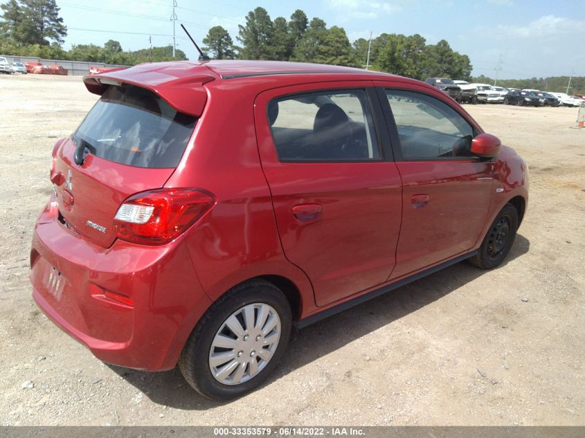 2019 MITSUBISHI MIRAGE ES/RF ML32A3HJ5KH014648