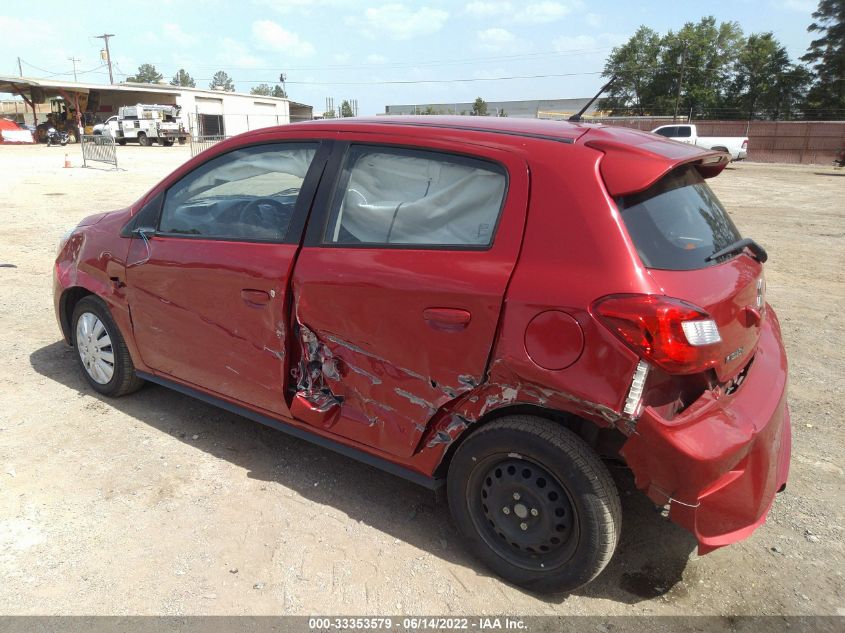 2019 MITSUBISHI MIRAGE ES/RF ML32A3HJ5KH014648