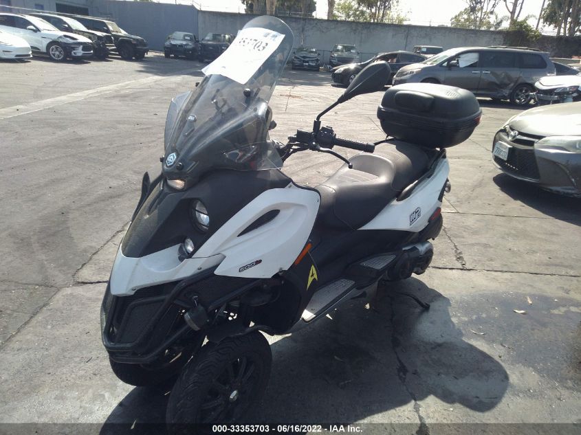 2008 PIAGGIO MP3 500 ZAPM610X285000243
