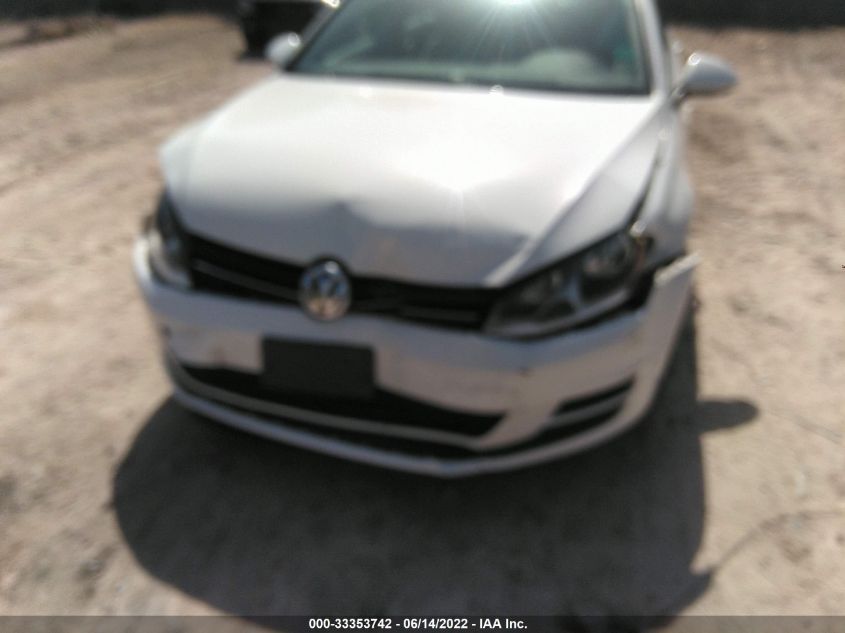 2017 VOLKSWAGEN GOLF SPORTWAGEN S 3VWU17AU6HM526955