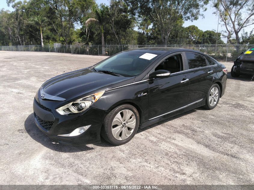 2013 HYUNDAI SONATA HYBRID LIMITED KMHEC4A44DA100667