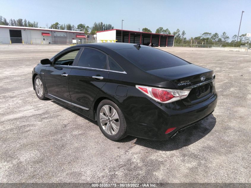 2013 HYUNDAI SONATA HYBRID LIMITED KMHEC4A44DA100667