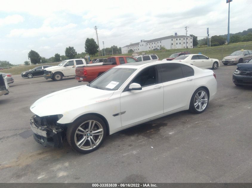 2014 BMW 7 SERIES 740I WBAYA6C56ED144045