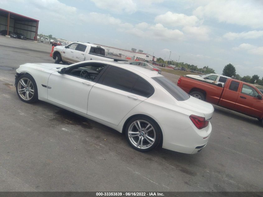 2014 BMW 7 SERIES 740I WBAYA6C56ED144045