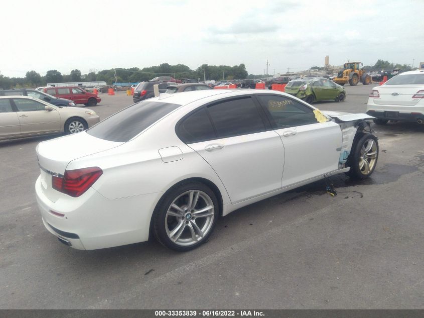 2014 BMW 7 SERIES 740I WBAYA6C56ED144045