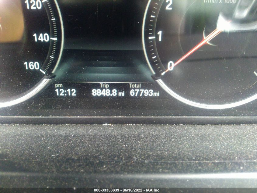 2014 BMW 7 SERIES 740I WBAYA6C56ED144045