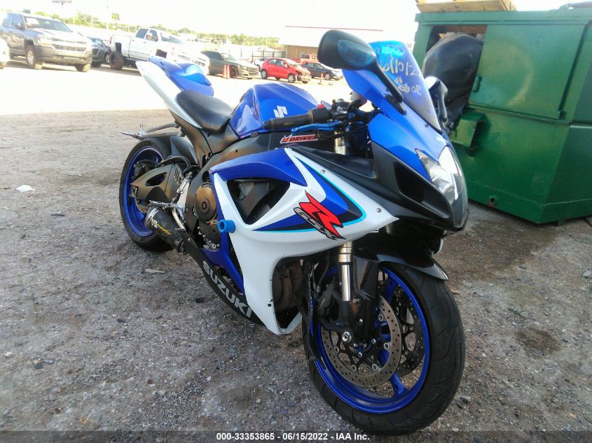 2006 SUZUKI GSX-R600 K6 JS1GN7DA162102880