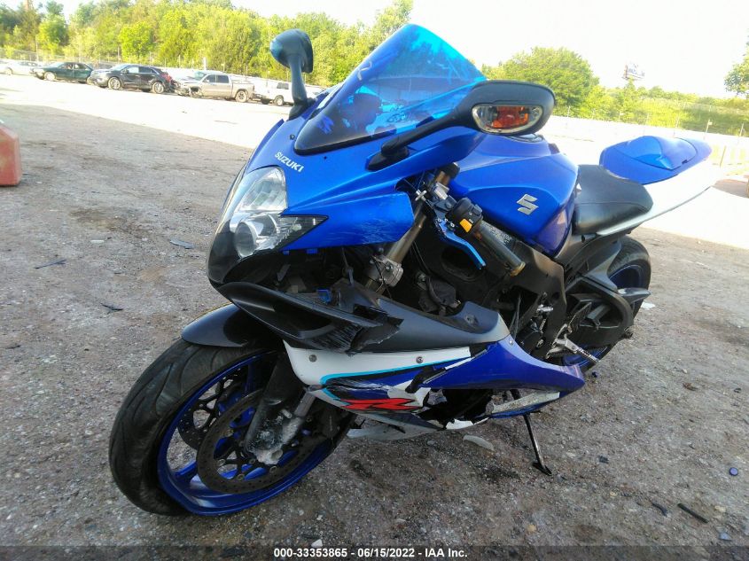 2006 SUZUKI GSX-R600 K6 JS1GN7DA162102880