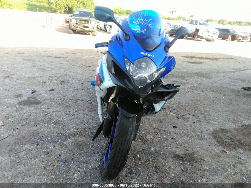 2006 SUZUKI GSX-R600 K6 JS1GN7DA162102880