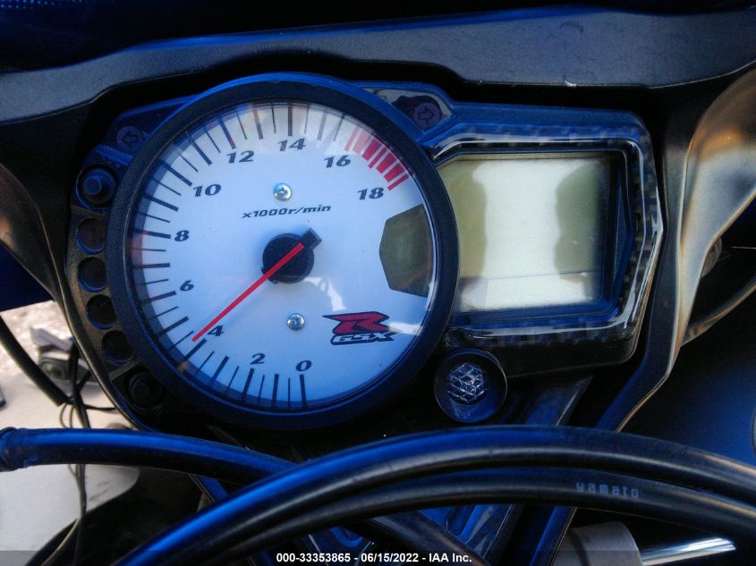 2006 SUZUKI GSX-R600 K6 JS1GN7DA162102880