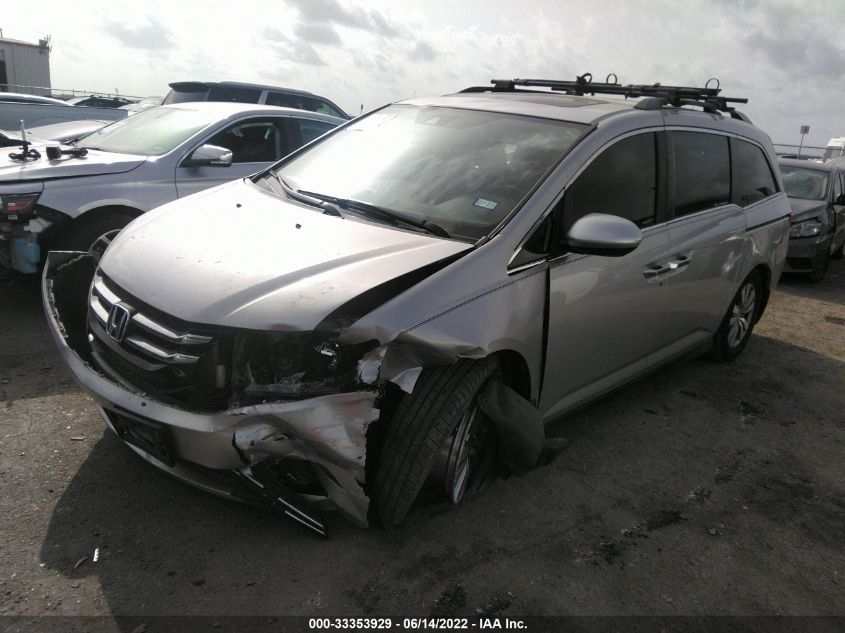 2015 HONDA ODYSSEY EX-L 5FNRL5H60FB020926