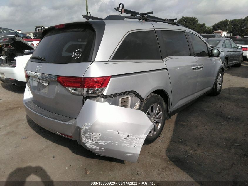 2015 HONDA ODYSSEY EX-L 5FNRL5H60FB020926