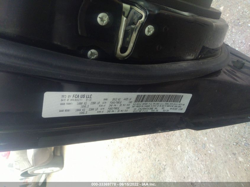 2015 JEEP PATRIOT SPORT 1C4NJPBA4FD419066