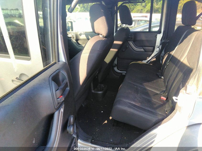 2016 JEEP WRANGLER UNLIMITED SPORT 1C4BJWDG0GL145757