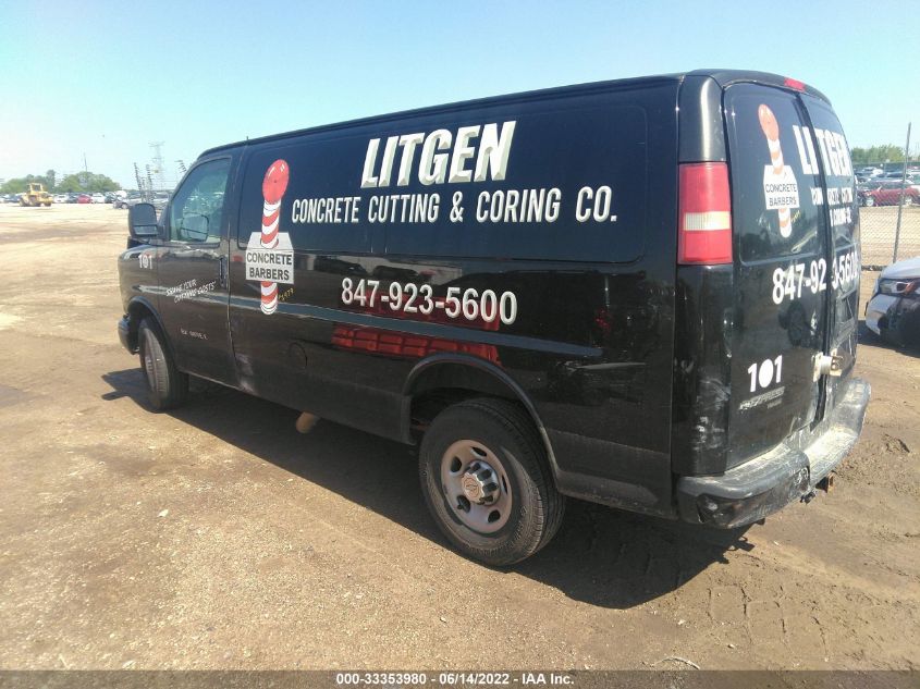 2015 CHEVROLET EXPRESS CARGO VAN 1GCZGTCGXF1127211