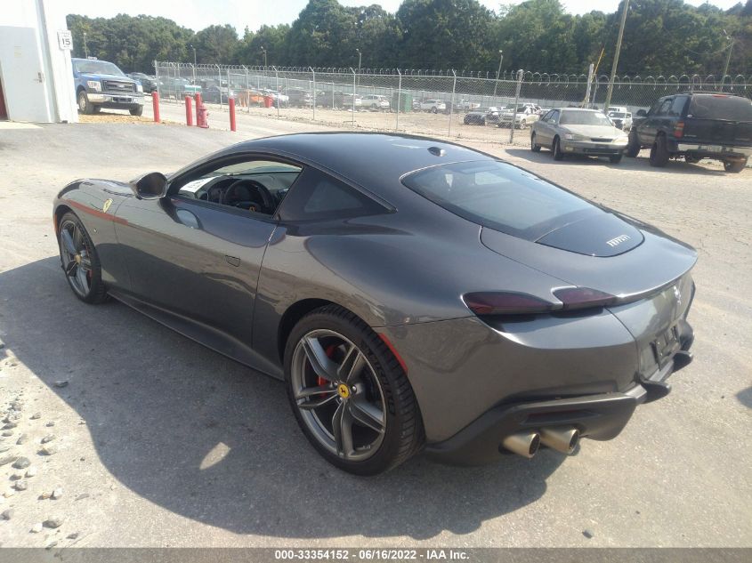 2022 FERRARI ROMA ZFF98RNA4N0267267