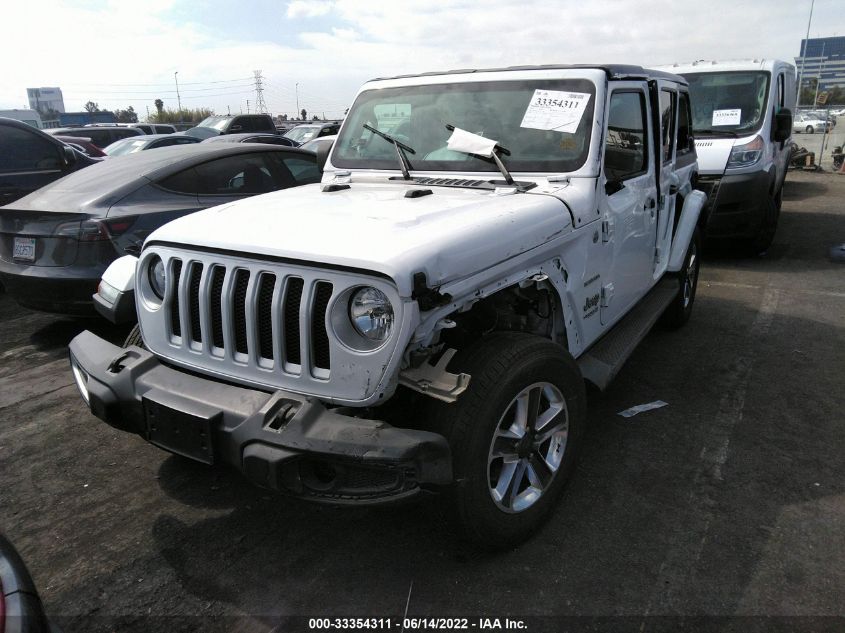 2019 JEEP WRANGLER UNLIMITED SAHARA 1C4HJXEG6KW552486