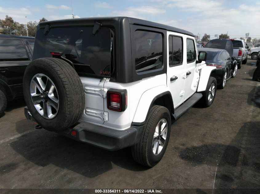 2019 JEEP WRANGLER UNLIMITED SAHARA 1C4HJXEG6KW552486