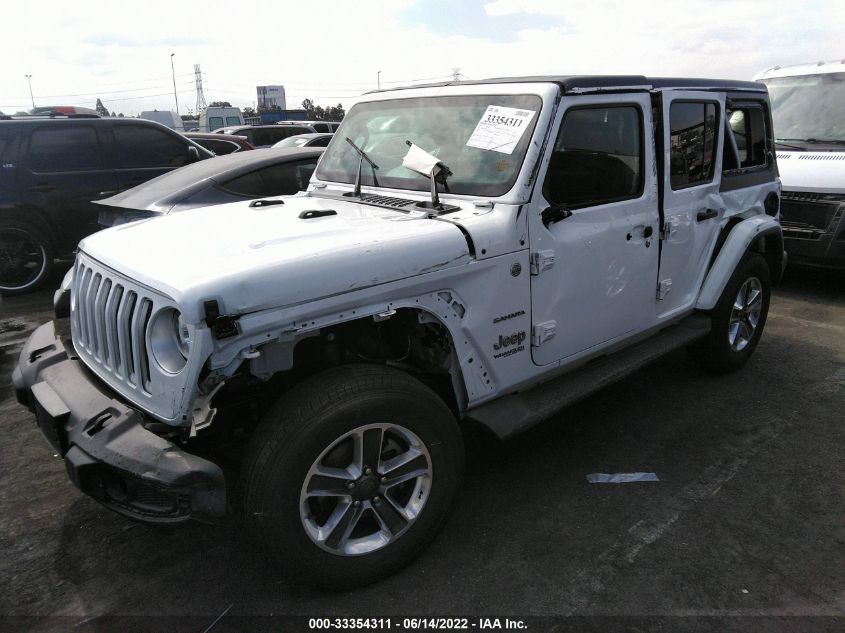 2019 JEEP WRANGLER UNLIMITED SAHARA 1C4HJXEG6KW552486