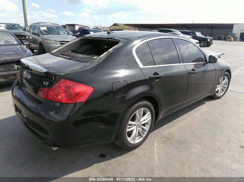 2013 INFINITI G37 SEDAN JOURNEY JN1CV6AP1DM306221