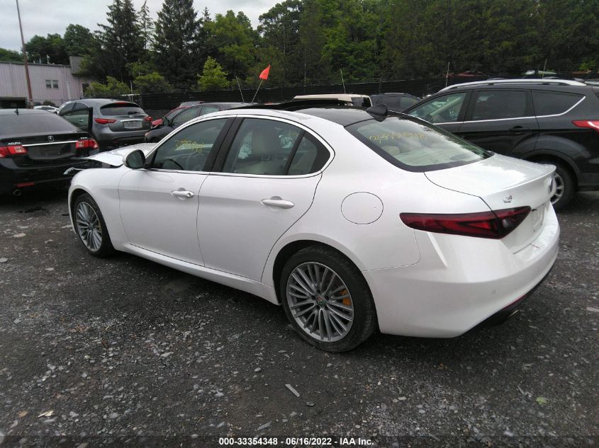 2020 ALFA ROMEO GIULIA TI LUSSO ZARFANBN2L7634442