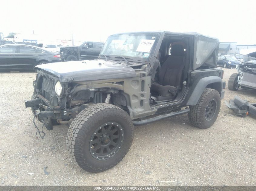 2013 JEEP WRANGLER SPORT 1C4AJWAG4DL634027
