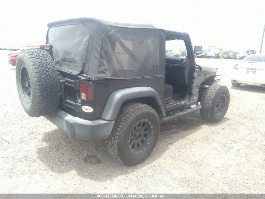 2013 JEEP WRANGLER SPORT 1C4AJWAG4DL634027