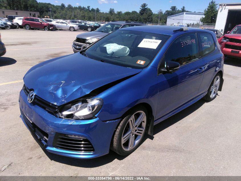 2013 VOLKSWAGEN GOLF R W/SUNROOF & NAVI WVWRF7AJ6DW023386