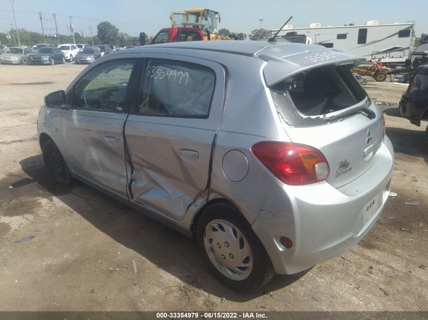 2015 MITSUBISHI MIRAGE DE/RF ML32A3HJ6FH008900