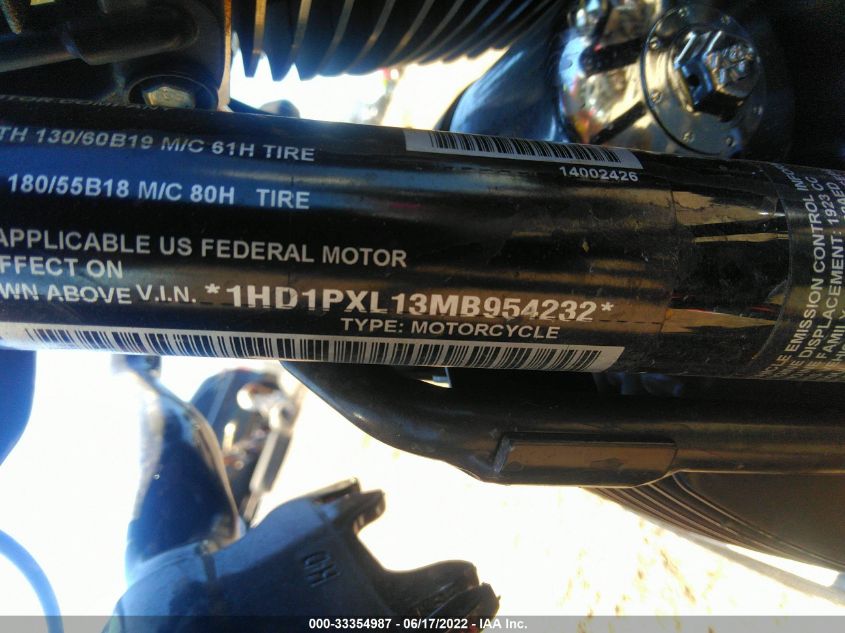 2021 HARLEY-DAVIDSON FLHXSE 1HD1PXL13MB954232