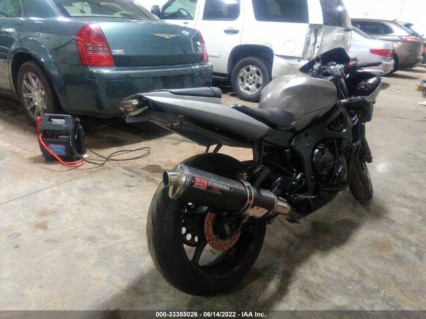 2003 YAMAHA YZFR6 L JYARJ06Y33A001302