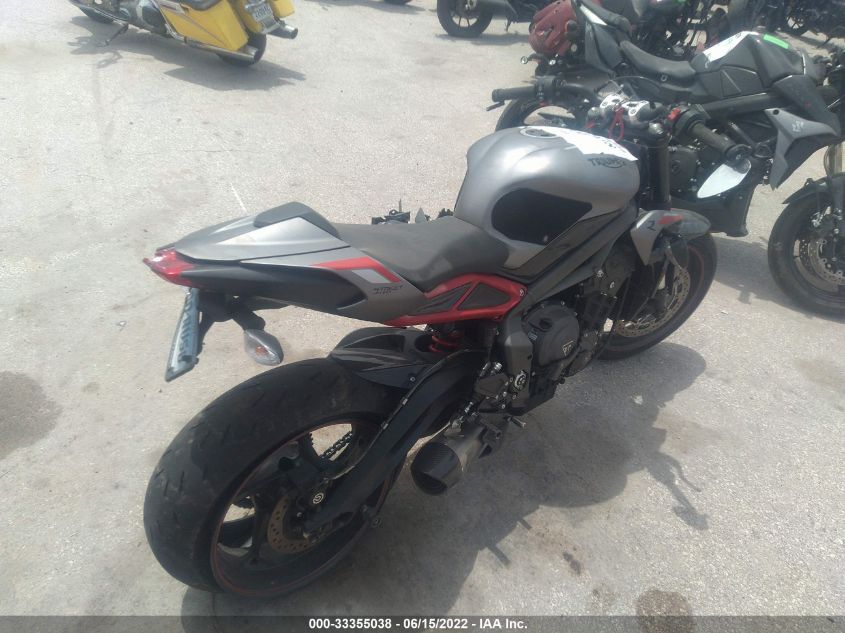 2020 TRIUMPH MOTORCYCLE STREET TRIPLE R SMTA534D8LTAA2201